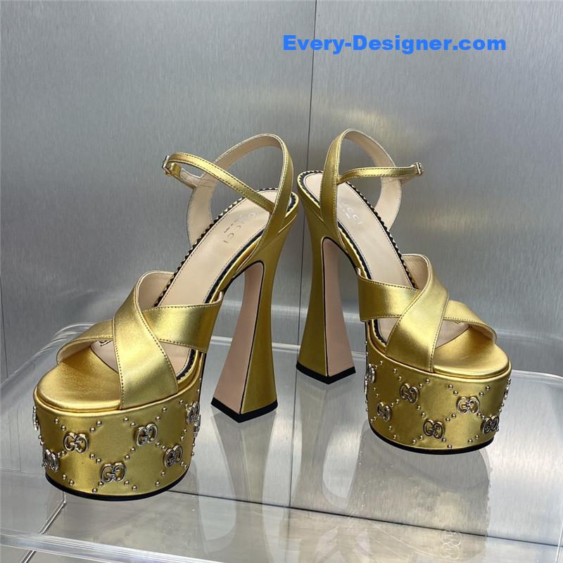 Gvc*1 new high-heeled round toe candy-colored women’s shoes