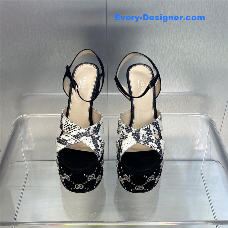 Gvc*1 new high-heeled round toe candy-colored women’s shoes