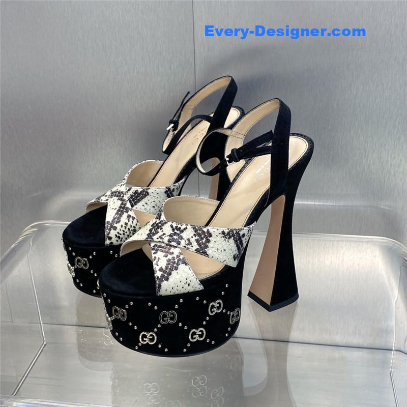 Gvc*1 new high-heeled round toe candy-colored women’s shoes