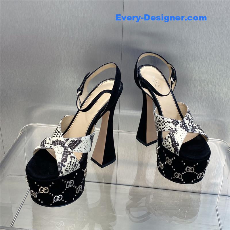 Gvc*1 new high-heeled round toe candy-colored women’s shoes