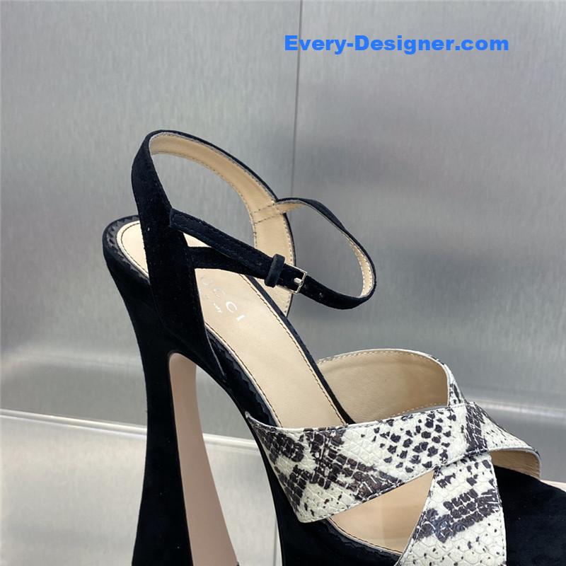 Gvc*1 new high-heeled round toe candy-colored women’s shoes