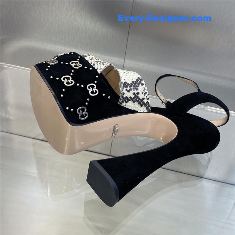 Gvc*1 new high-heeled round toe candy-colored women’s shoes