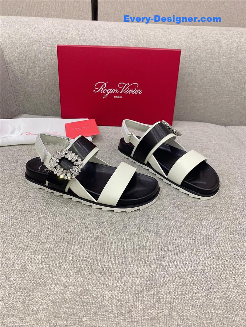 Roger vivier Velcro mule slides