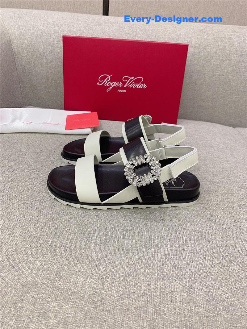Roger vivier Velcro mule slides