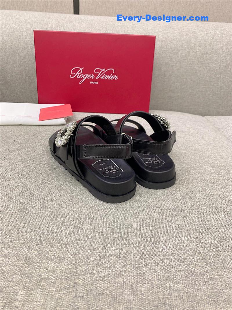 Roger vivier Velcro mule slides