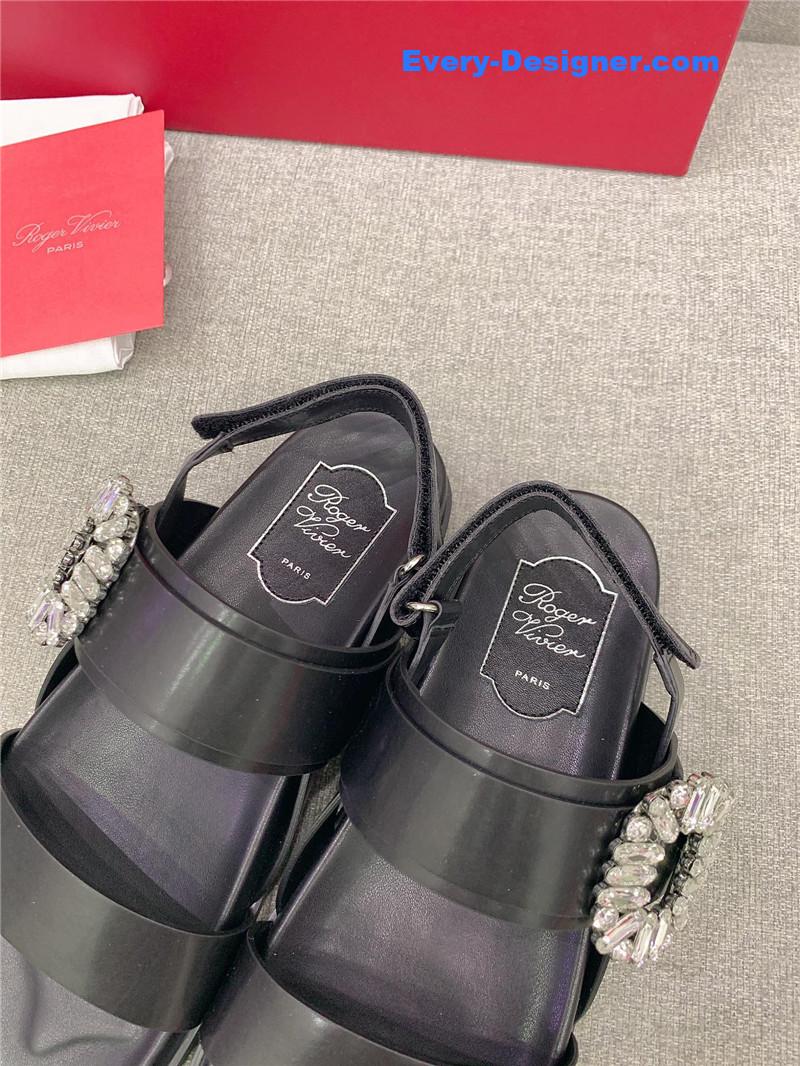Roger vivier Velcro mule slides