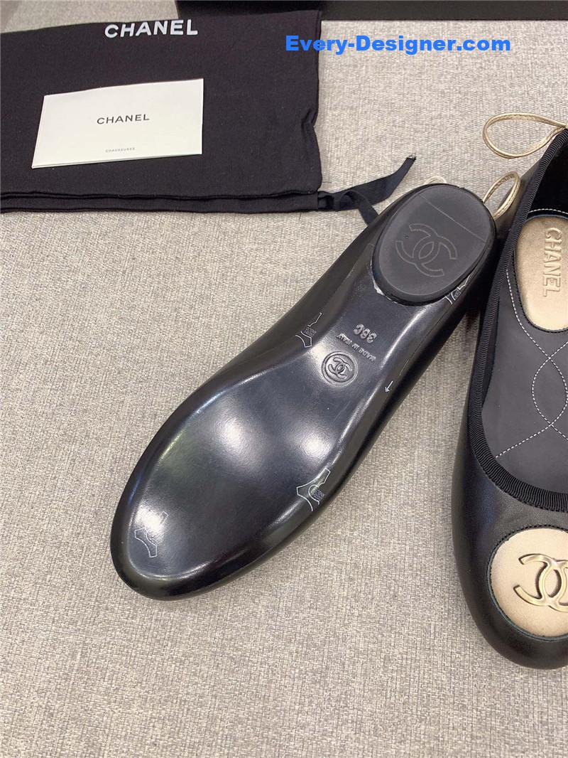 CC vintage flat shoes