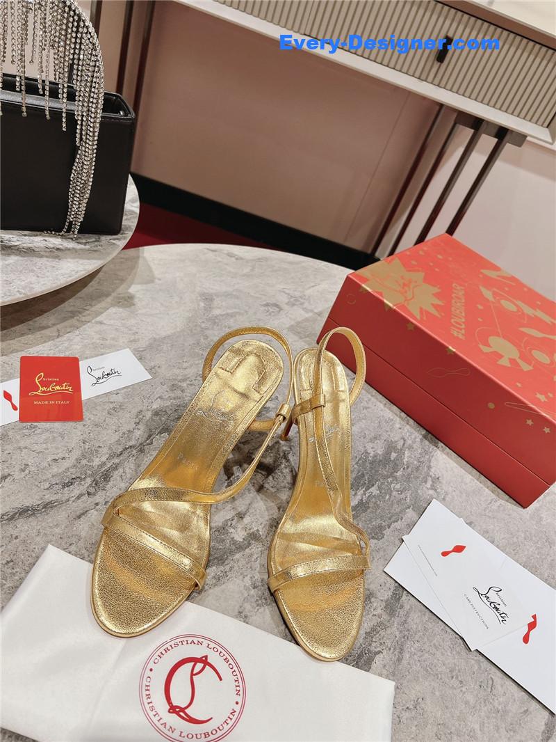 Chr1st1an louboutin s sandals with light panels