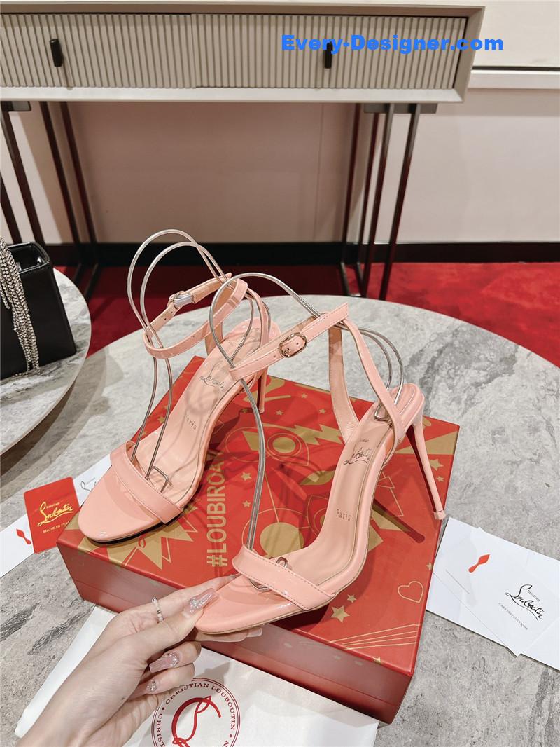 Chr1st1an louboutin s sandals with light panels
