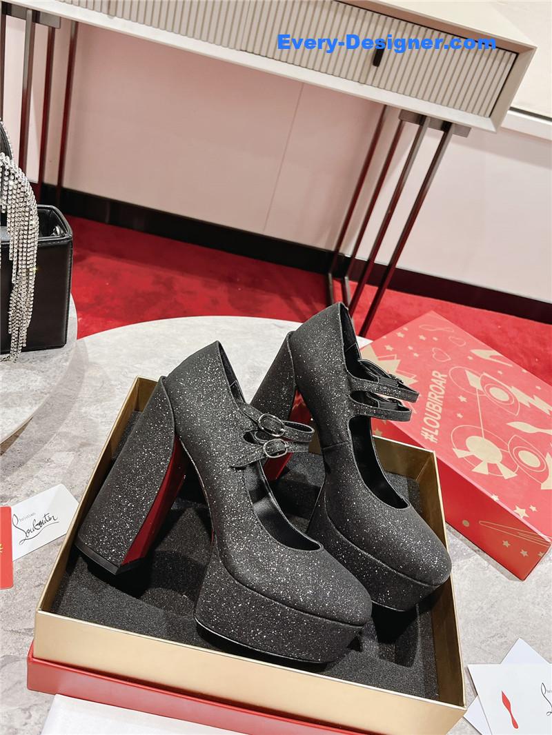 Christian Louboutin Big Water Platform Mary Jane Sandals