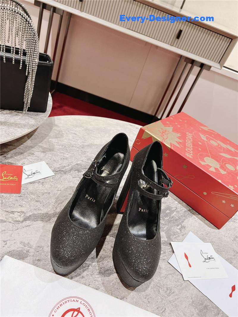 Christian Louboutin Big Water Platform Mary Jane Sandals