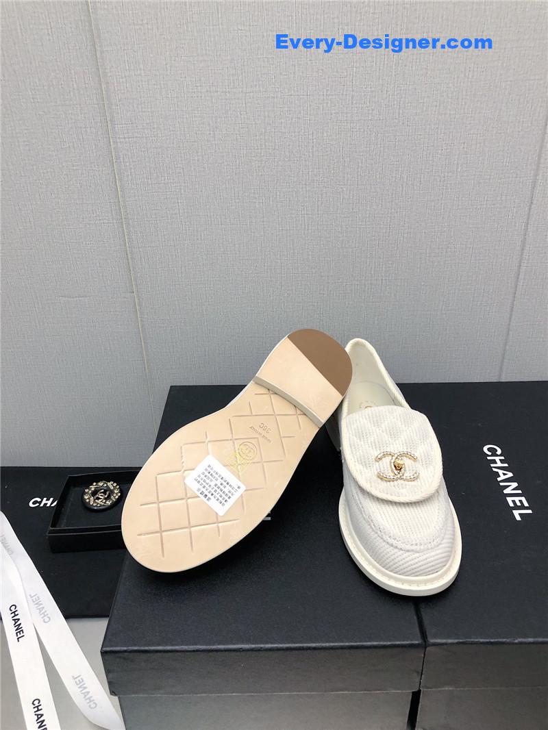 CC ankle Velcro logo color block shoes