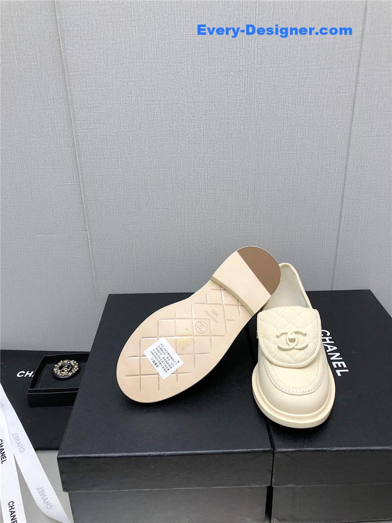 CC ankle Velcro logo color block shoes