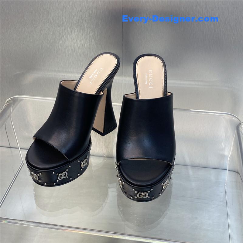 Gvc*1 high heel round toe candy color women’s shoes