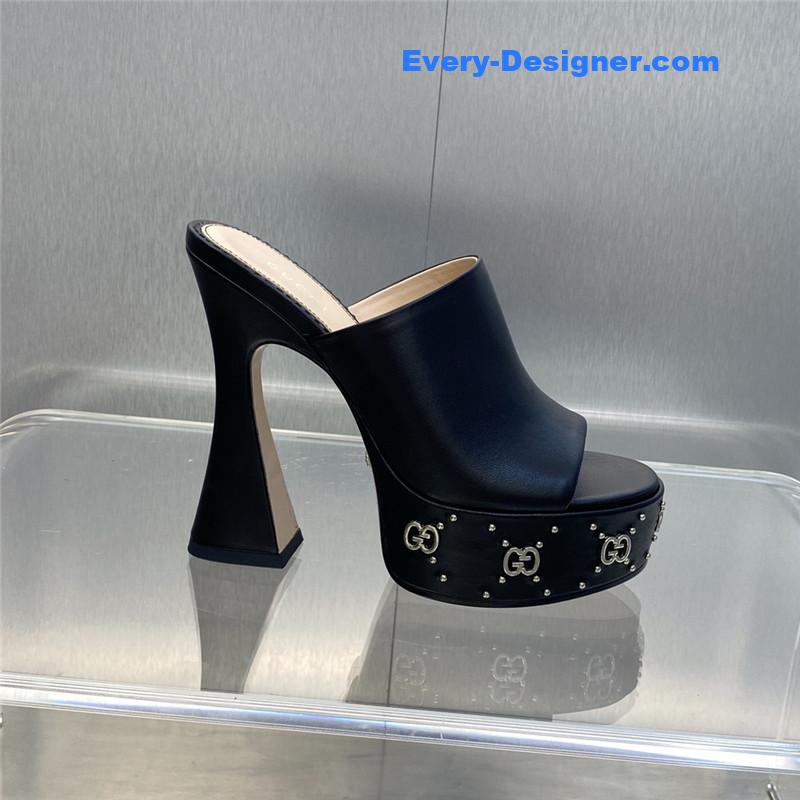 Gvc*1 high heel round toe candy color women’s shoes