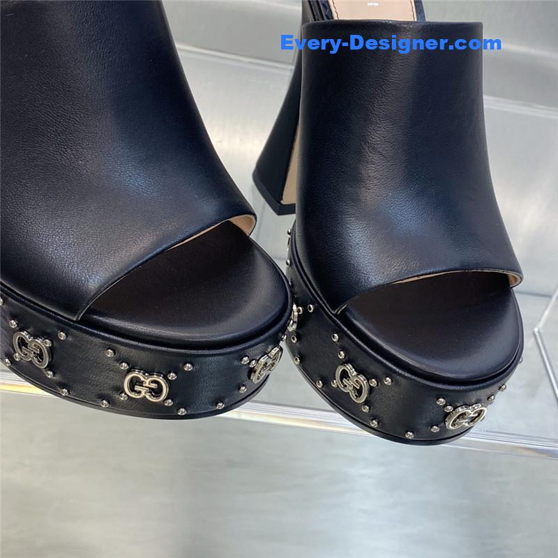 Gvc*1 high heel round toe candy color women’s shoes