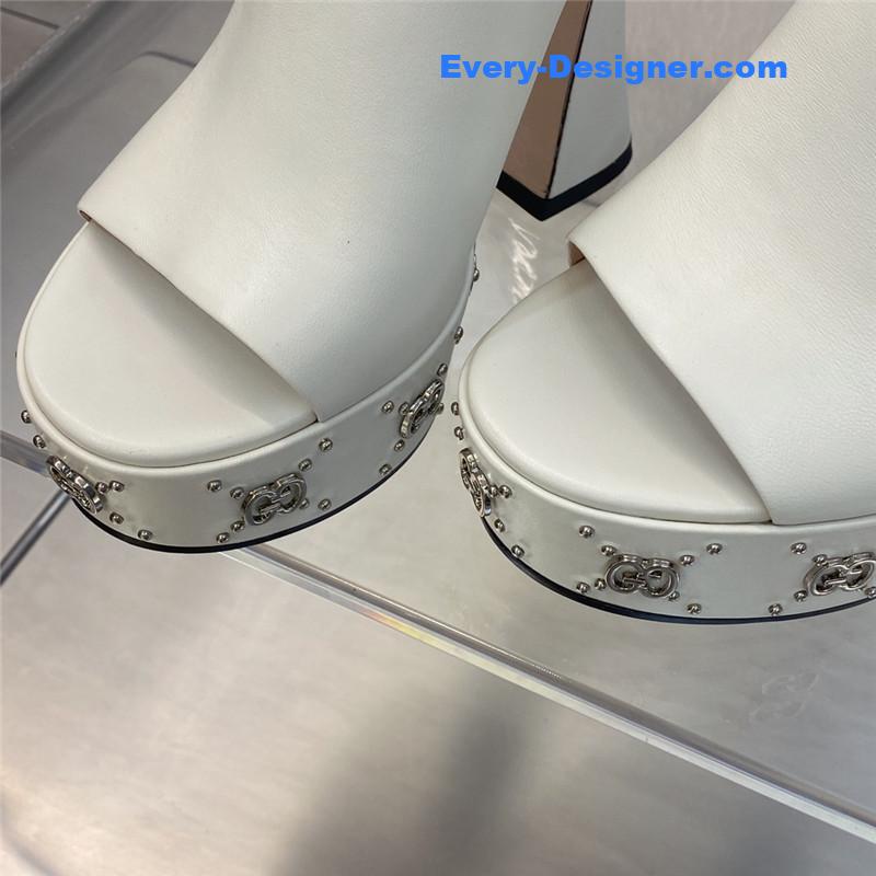 Gvc*1 high heel round toe candy color women’s shoes