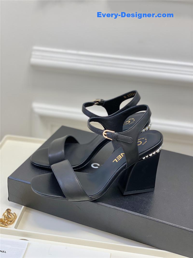 CC new pearl heel sandals