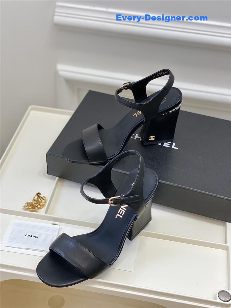 CC new pearl heel sandals