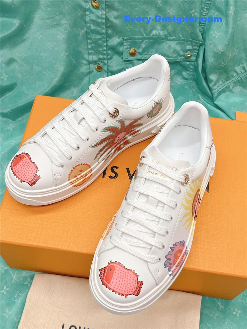 louis vuitton LV new 3D printing casual shoes