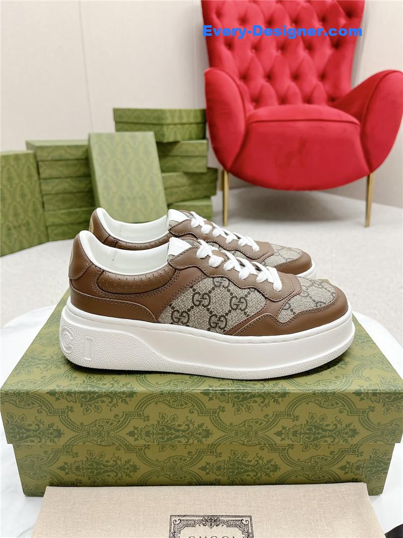 Gucci Chunky B series lightweight soft platform sneakers