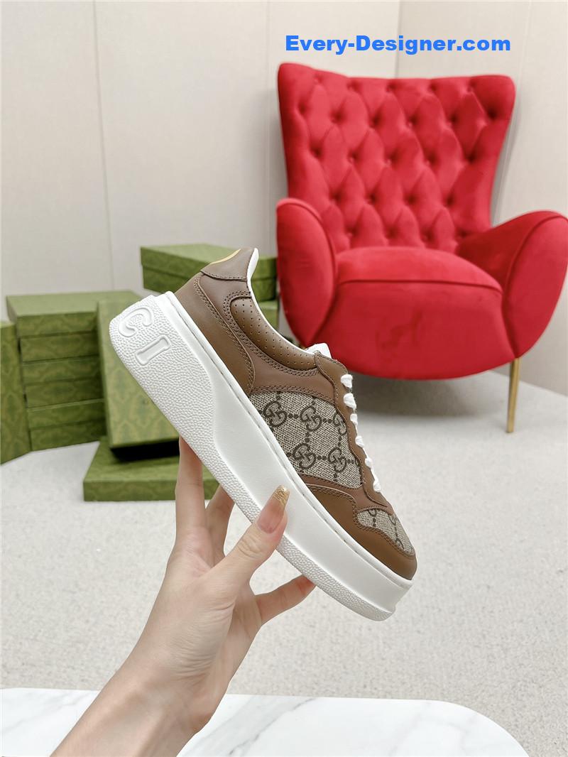 Gucci Chunky B series lightweight soft platform sneakers