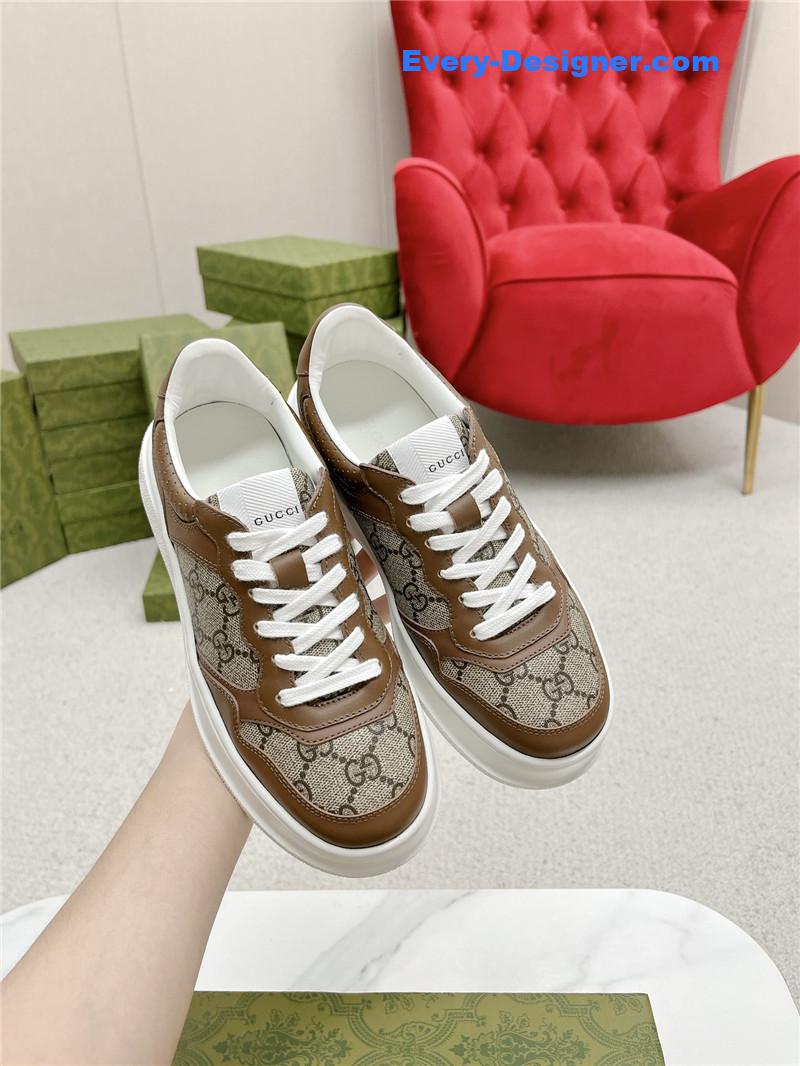 Gucci Chunky B series lightweight soft platform sneakers