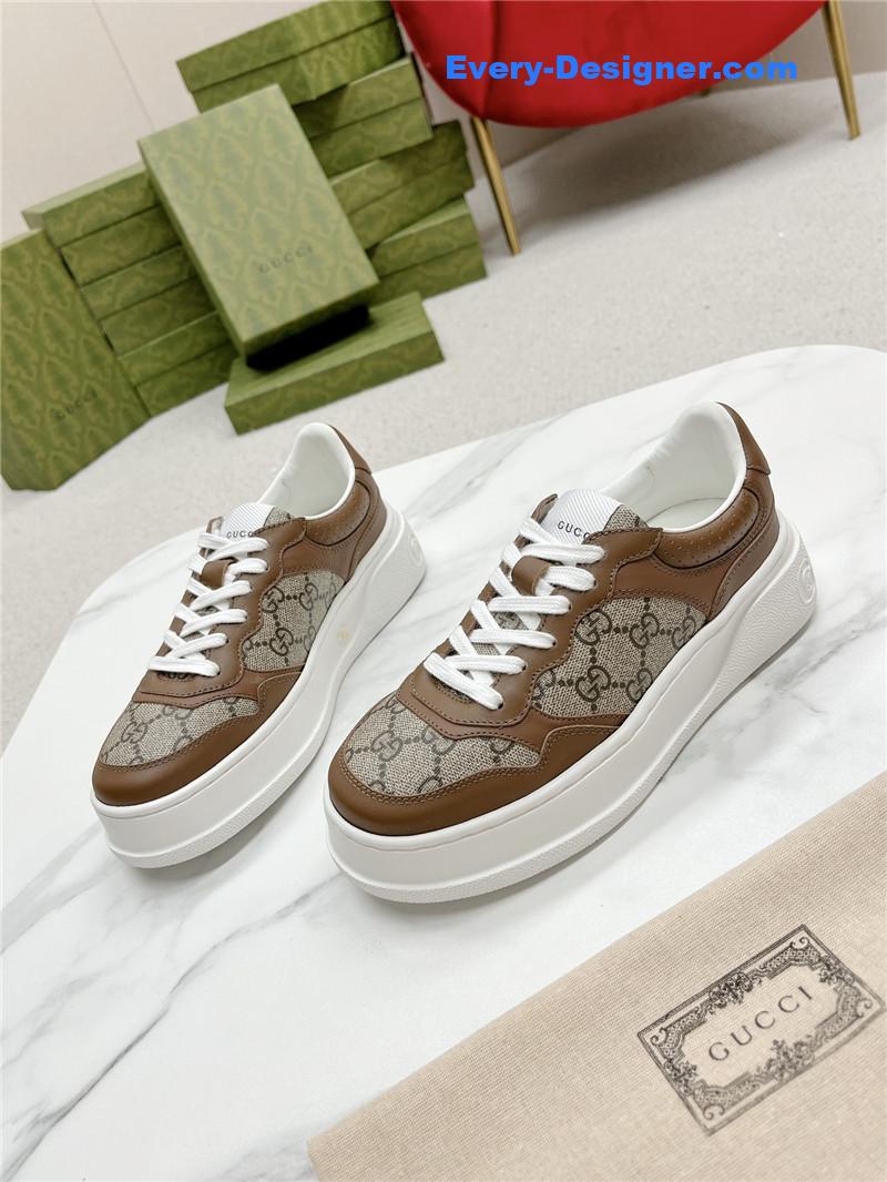 Gucci Chunky B series lightweight soft platform sneakers