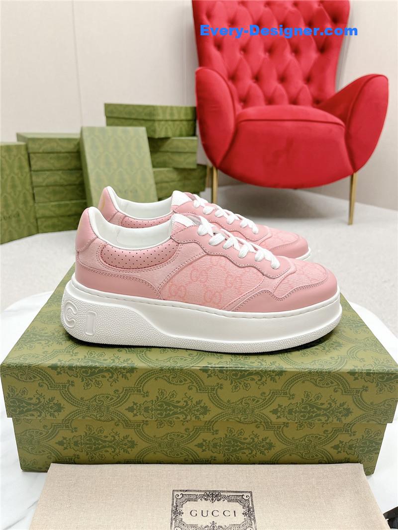 Gucci Chunky B series lightweight soft platform sneakers