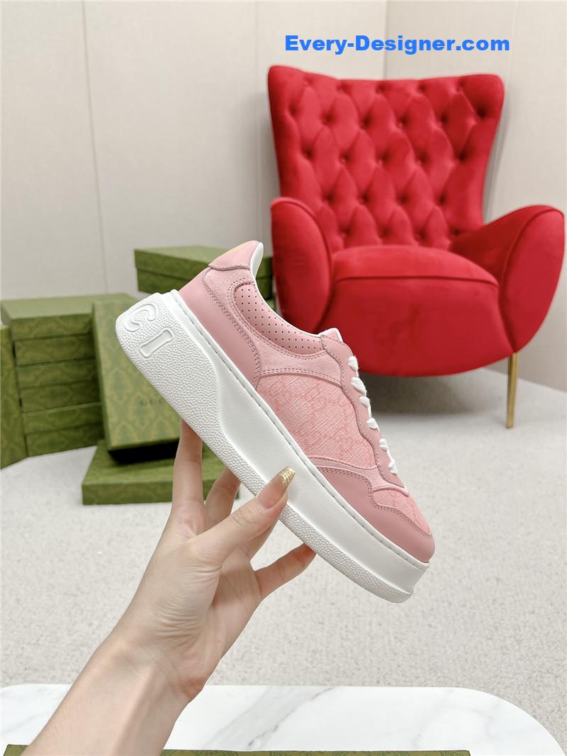 Gucci Chunky B series lightweight soft platform sneakers