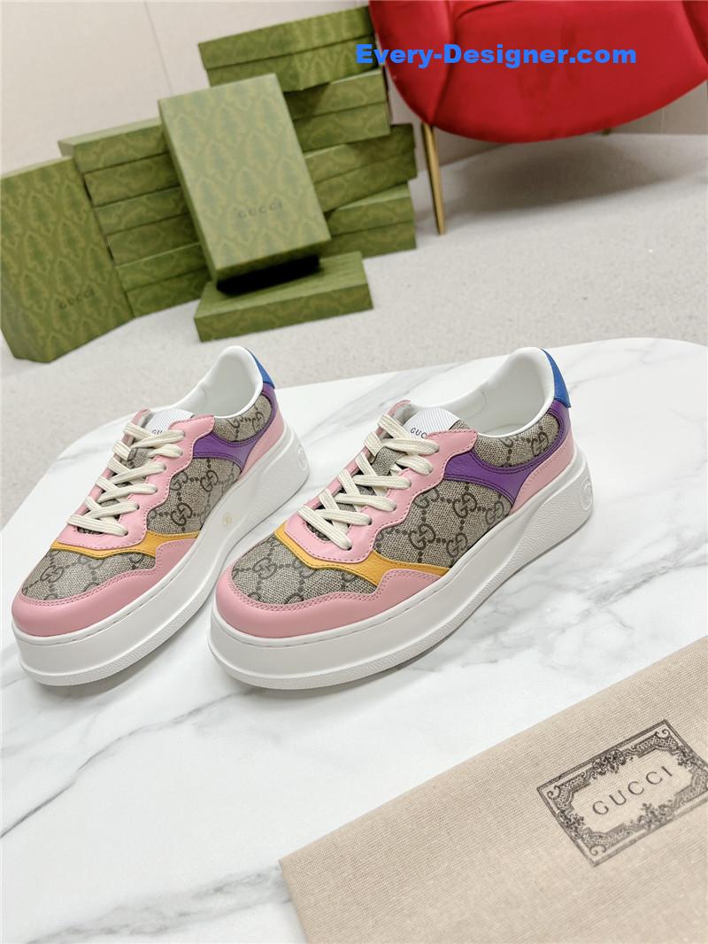 Gucci Chunky B series lightweight soft platform sneakers