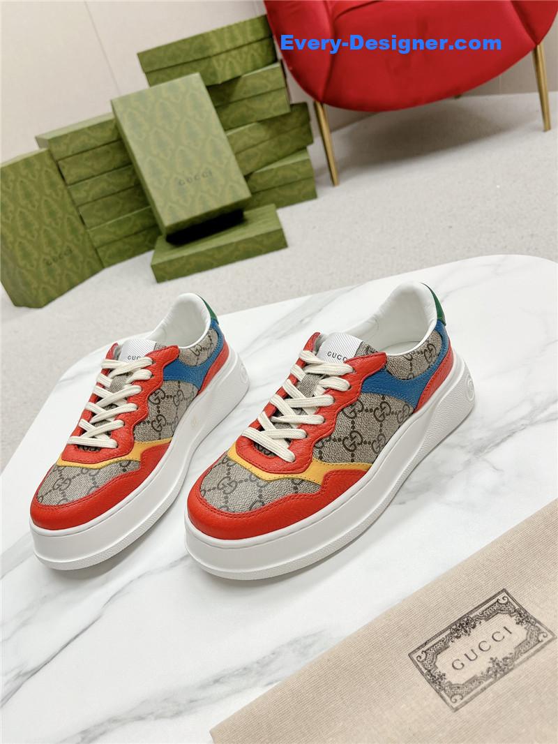 Gucci Chunky B series lightweight soft platform sneakers