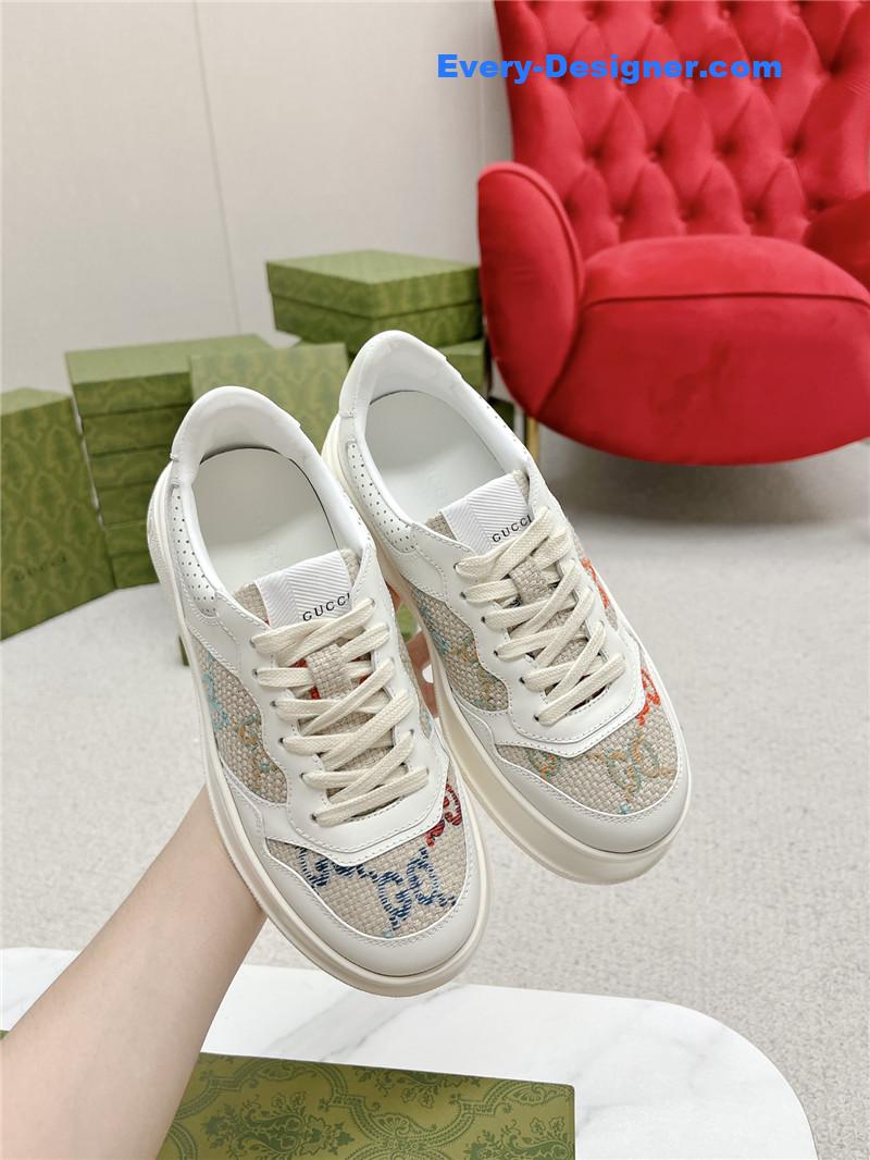 Gucci Chunky B series lightweight soft platform sneakers