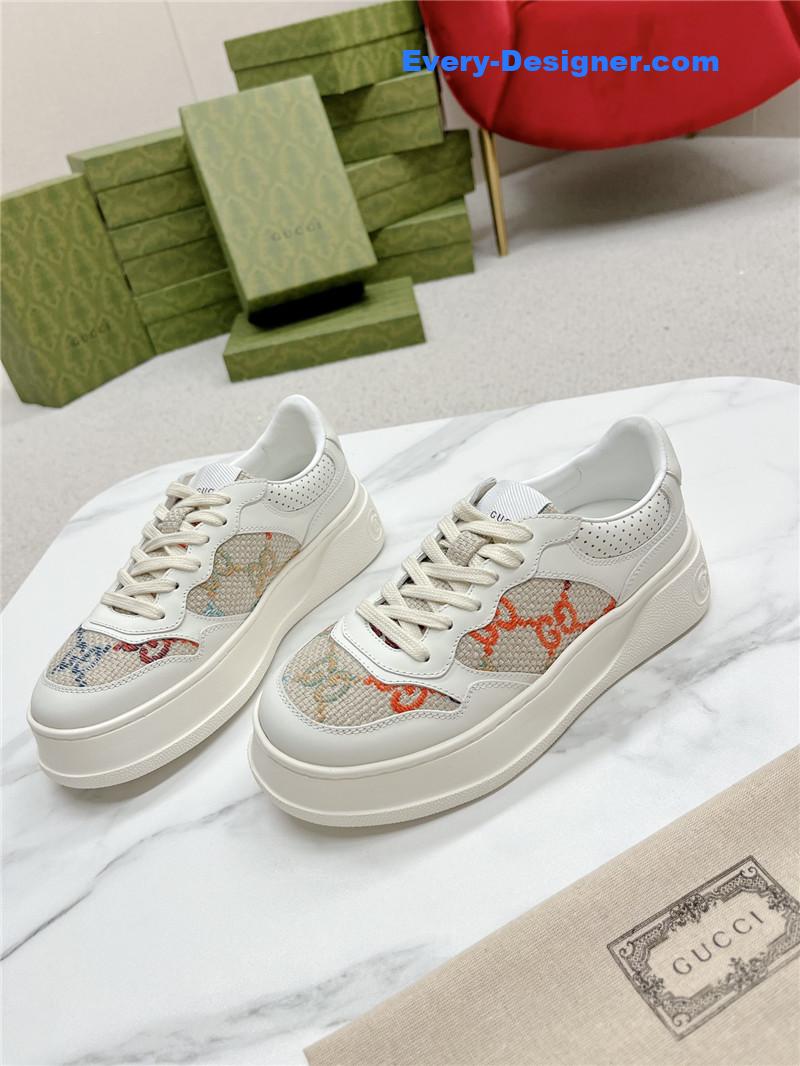 Gucci Chunky B series lightweight soft platform sneakers