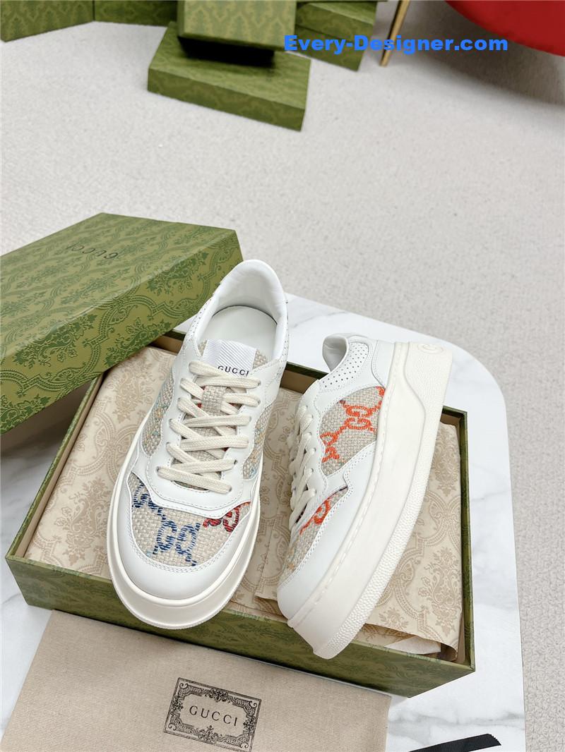 Gucci Chunky B series lightweight soft platform sneakers