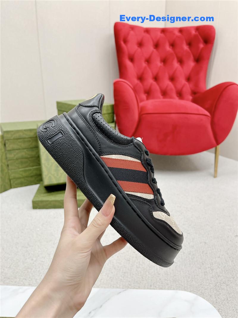 Gucci Chunky B series lightweight soft platform sneakers