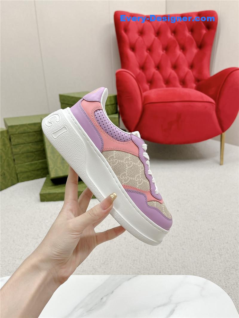 Gucci Chunky B series lightweight soft platform sneakers