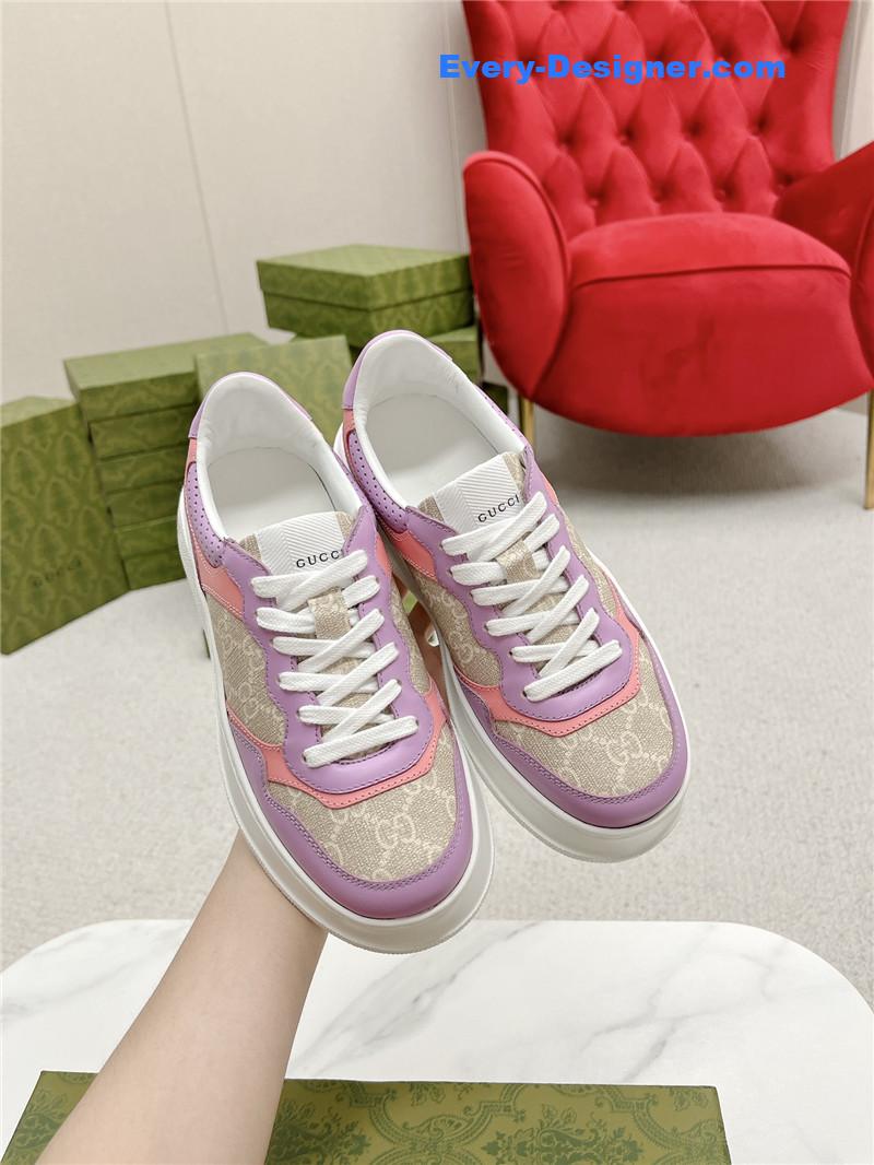 Gucci Chunky B series lightweight soft platform sneakers