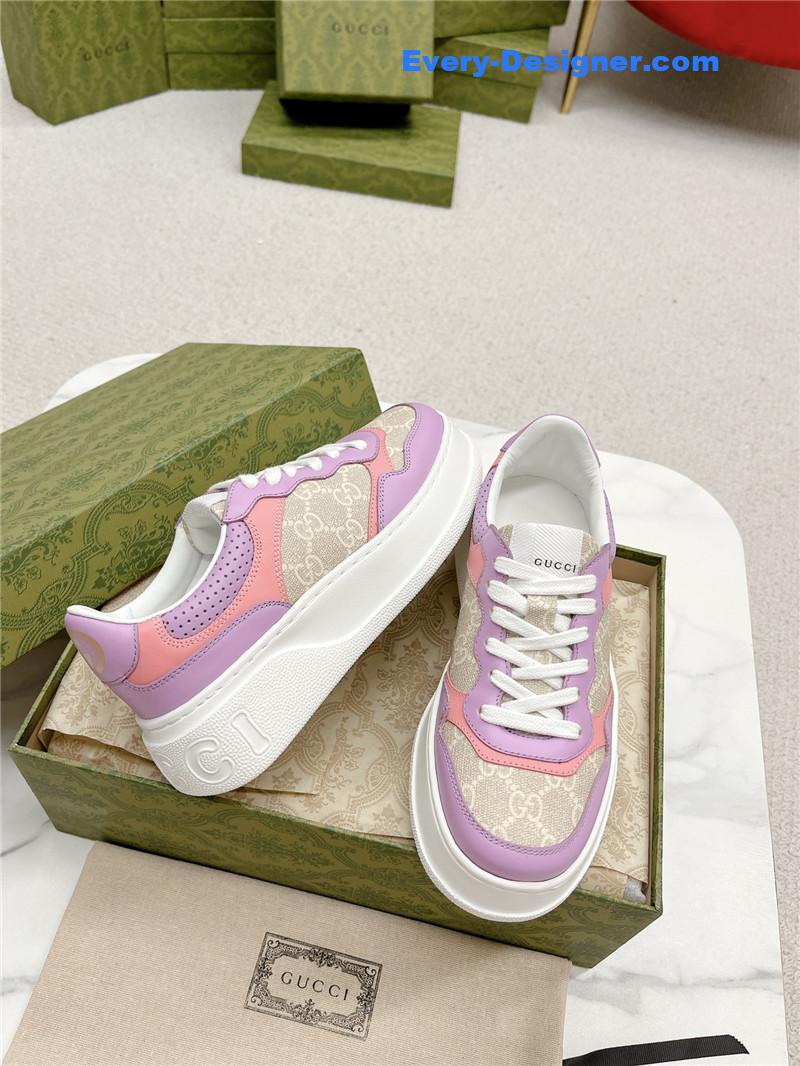 Gucci Chunky B series lightweight soft platform sneakers