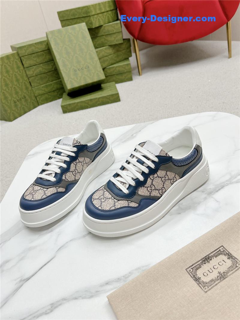 Gucci Chunky B series lightweight soft platform sneakers