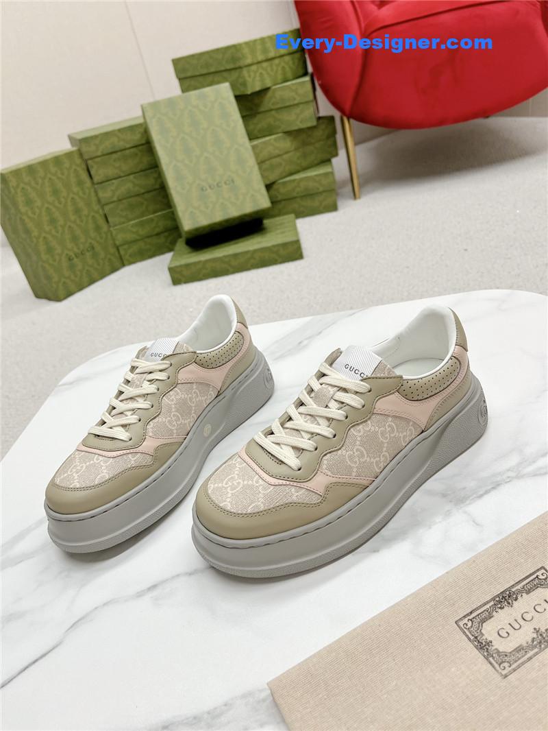 Gucci Chunky B series lightweight soft platform sneakers
