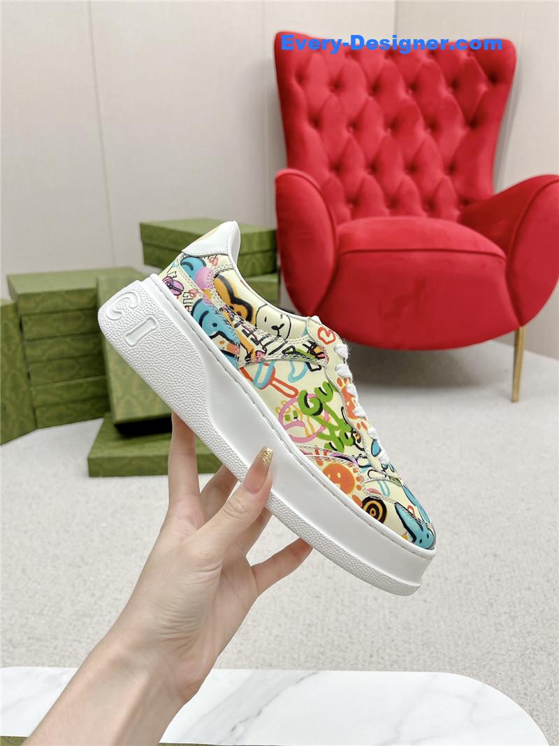 Gvc*1 chunky b series lightweight soft platform sneakers