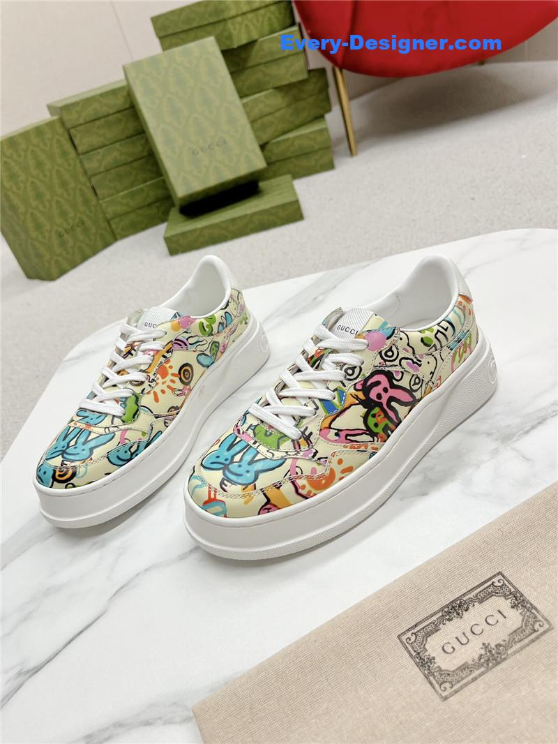 Gucci Chunky B series lightweight soft platform sneakers