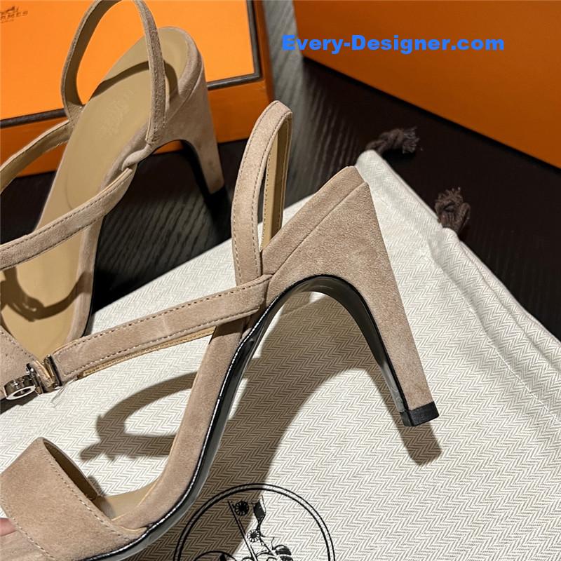 Hermes classic H high-heeled sandals