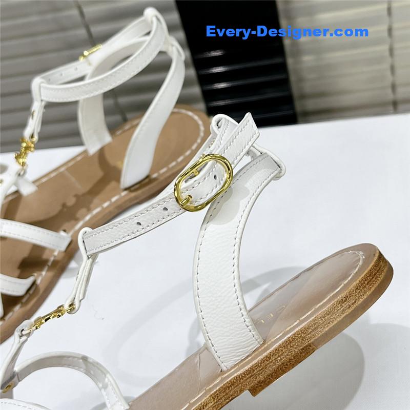 Ce1i*e retro chic roman sandals