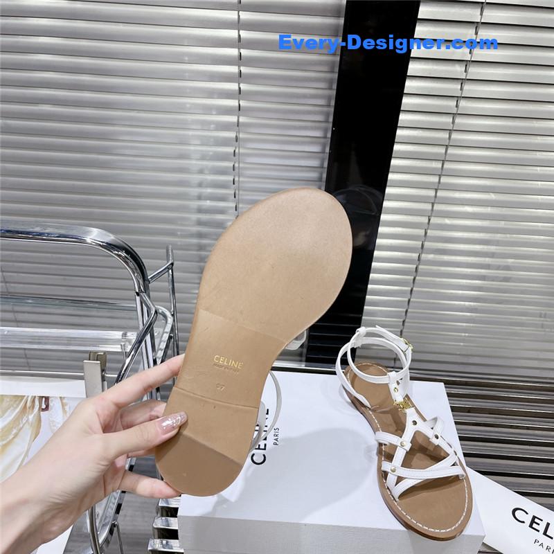 Ce1i*e retro chic roman sandals