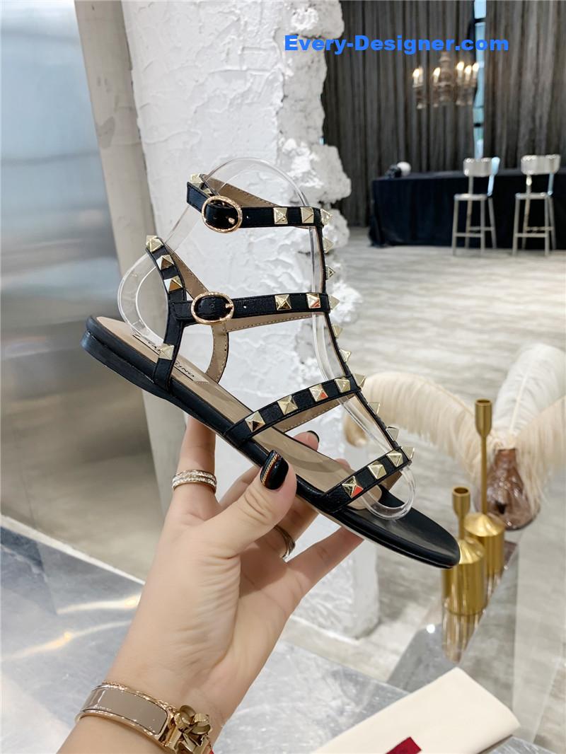 valentino stud sandals