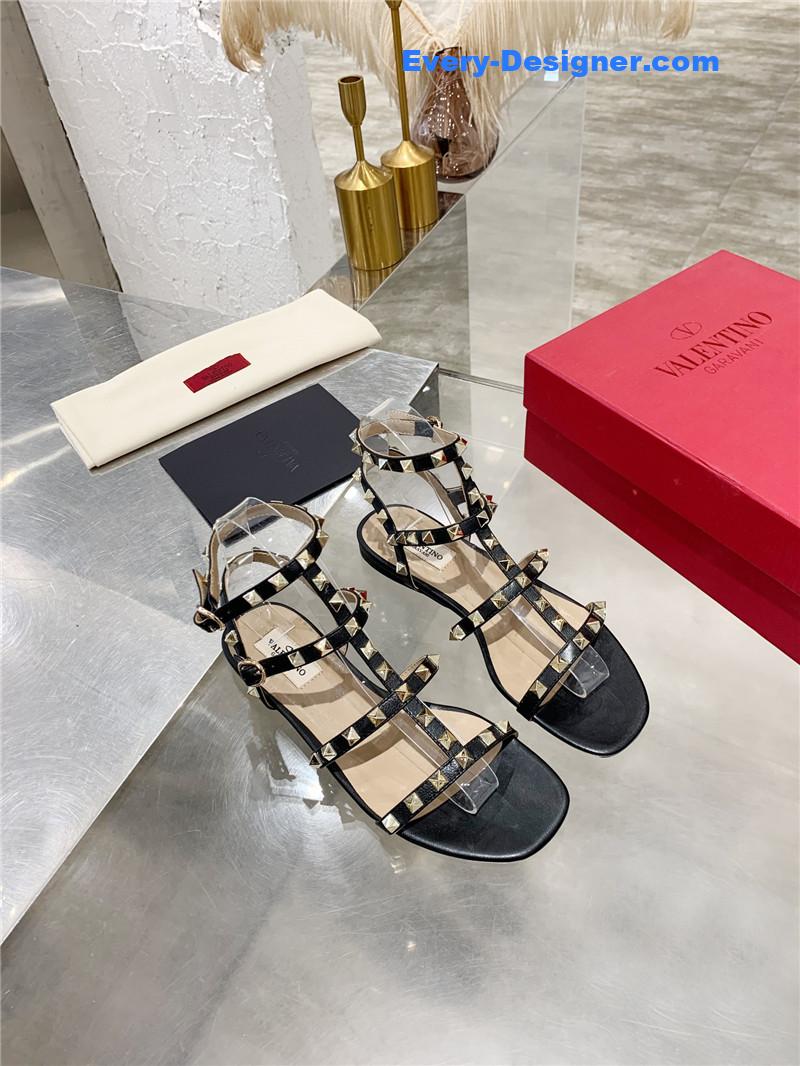 valentino stud sandals