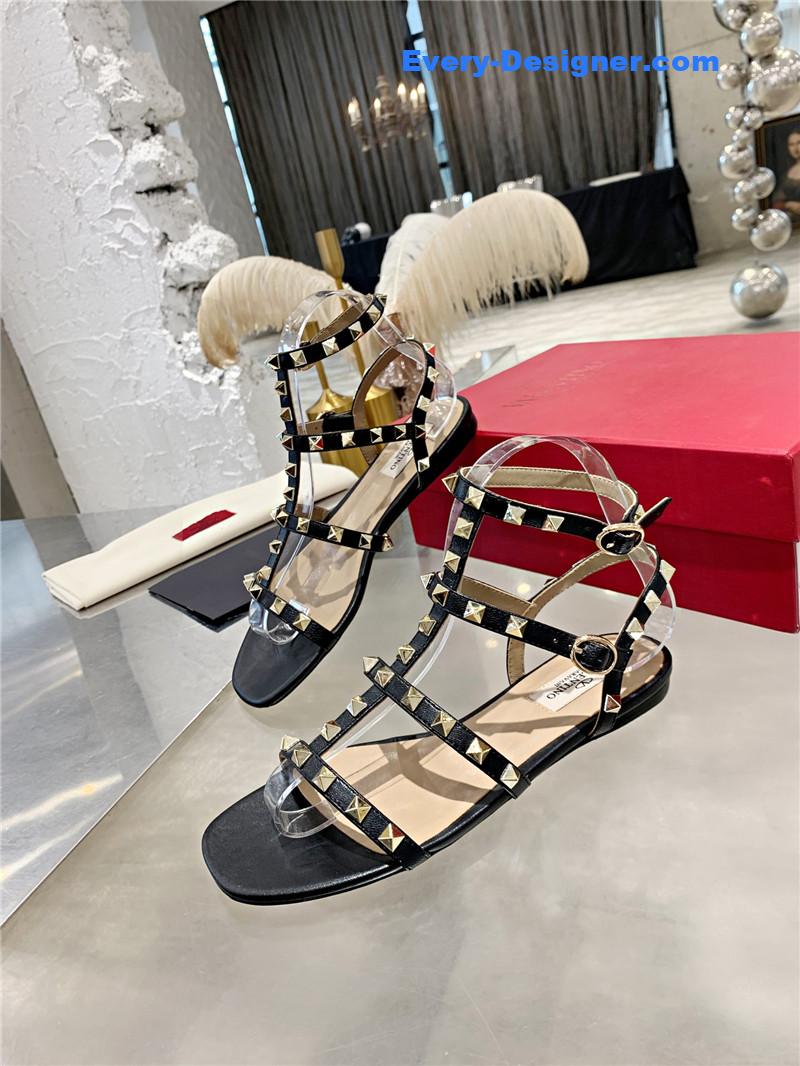 valentino stud sandals