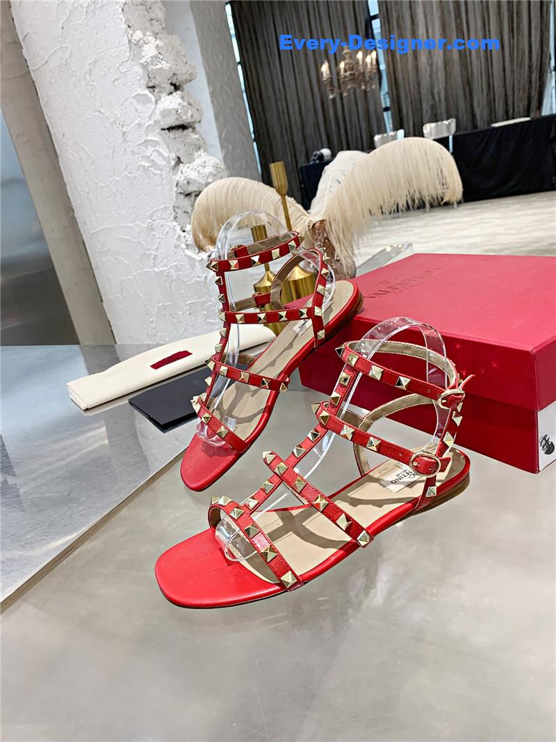 valentino stud sandals